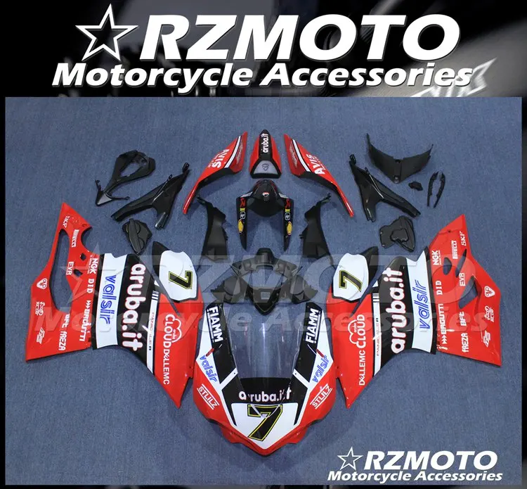 

Новый комплект обтекателей для мотоциклов из АБС-пластика, подходит для Ducati 959, 1299, Panigale 2015, 2016, 2017, 2018, комплект кузовов с индивидуальным номе...