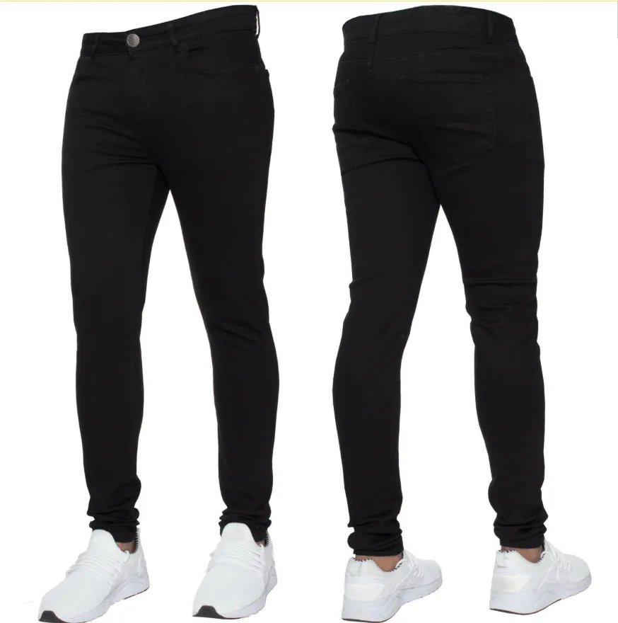 

High quality men's tight and simple Classic Stretch Jeans