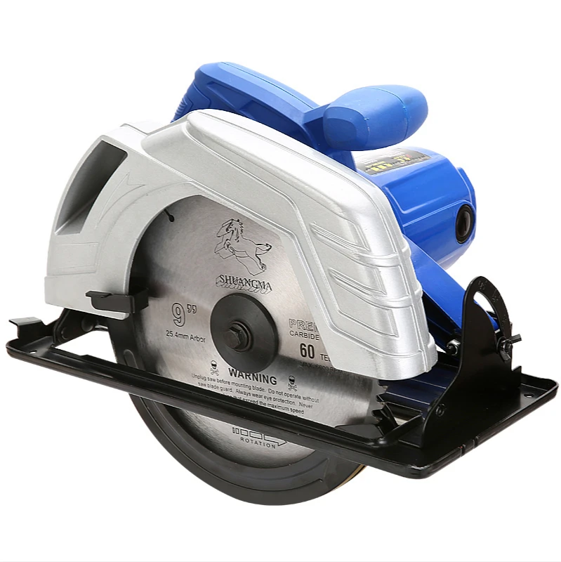 

Electric Woodworking Circular Saw 1650W 7 inch 60mm Multi-function Cutting Machine Household Small Flip Saw Circular