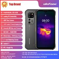 ulefone armor 11t 5g rugged smartphone flir%c2%ae thermal imaging camera 8gb 256gb 6 1 android 11 mobile phone support otg nfc