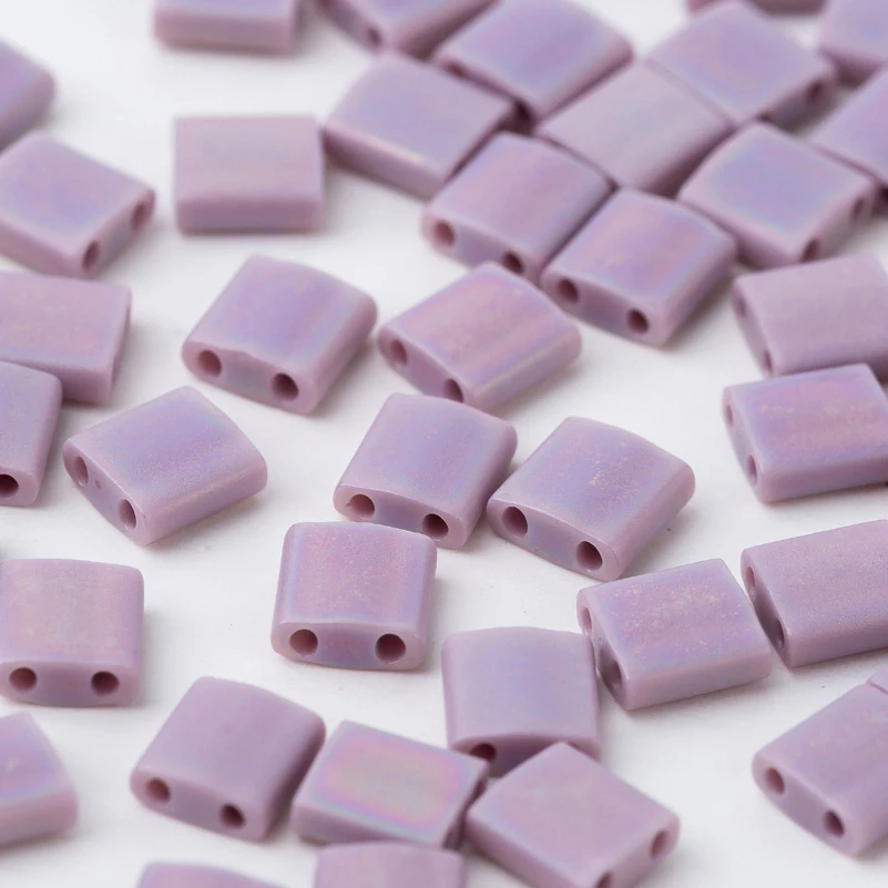 TL410FR Taidian Lapis синий Непрозрачный Матовый Miyuki Tila Стекло Seedbeads для DIY кисточка Браслеты Делая 5x5x1,9 мм 3 грамм около 36 шт - Цвет: TL410FR