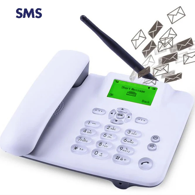 Беспроводной GSM 900 1800 МГц Поддержка sim-карты стационарный телефон белый черный стационарный телефон стационарный беспроводной телефон домашний офис дом