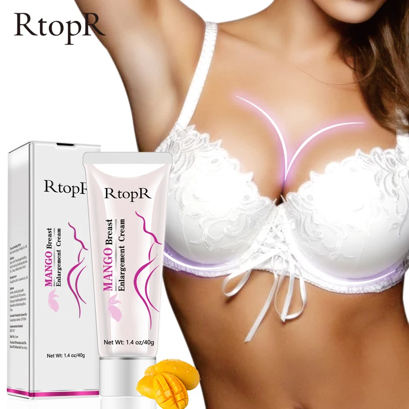 

RtopR Breast Enlargement Cream Mango Increase Bust Effective Ful Elasticity Enhancer Growth Firming Lifting Breast Body Cream