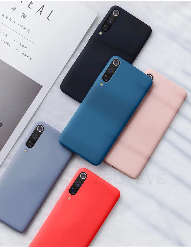 Чехол s для Xiaomi mi 9 8 чехол ZROTEVE ярких цветов мягкий жидкий силиконовый чехол для Xiaomi mi 9 mi 9 8 SE Pro Lite чехол Новинка
