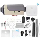 Автомобильный обогреватель, 12 В, 5 кВт, дизельный воздушный парковочный обогреватель + ЖК-переключатель + пульт дистанционного управления + глушитель для RVтрейлерагрузовиковавтофургона