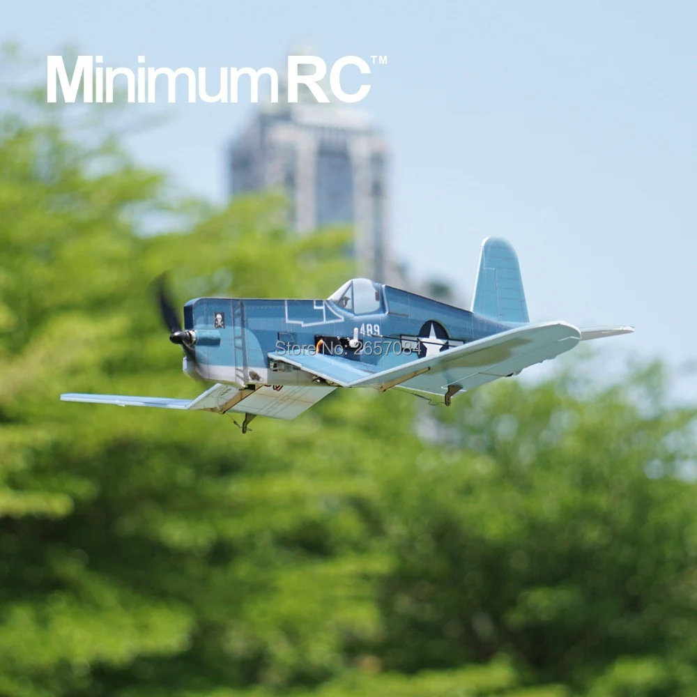 Миниатюрный истребитель F4U Corsair fighter 360 мм 4 канальный тренажер Wingspan