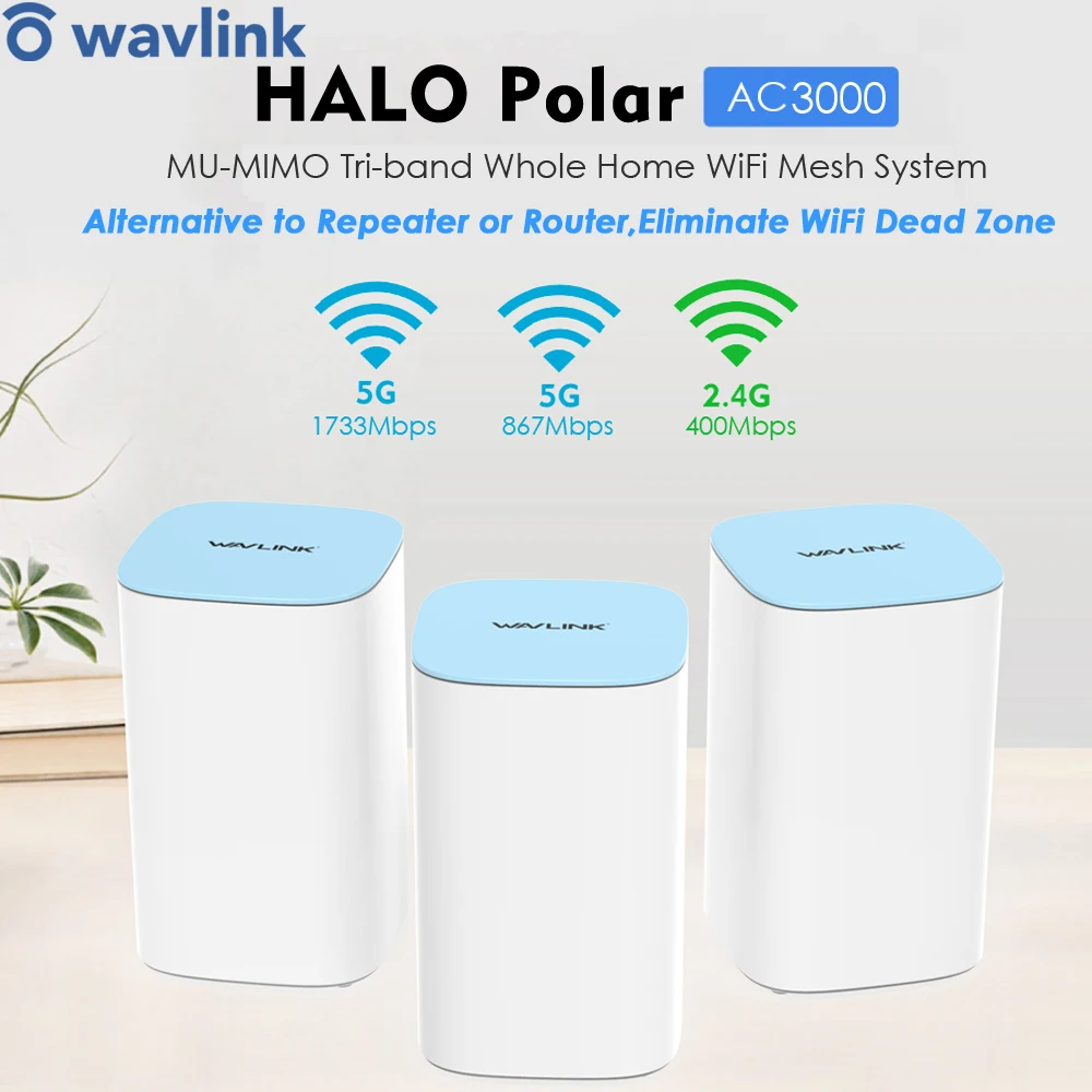 Wavlink роутер wi fi сеточный WiFi удлинитель 2 4 ГГц 5 0 AC3000 весь дом беспроводной