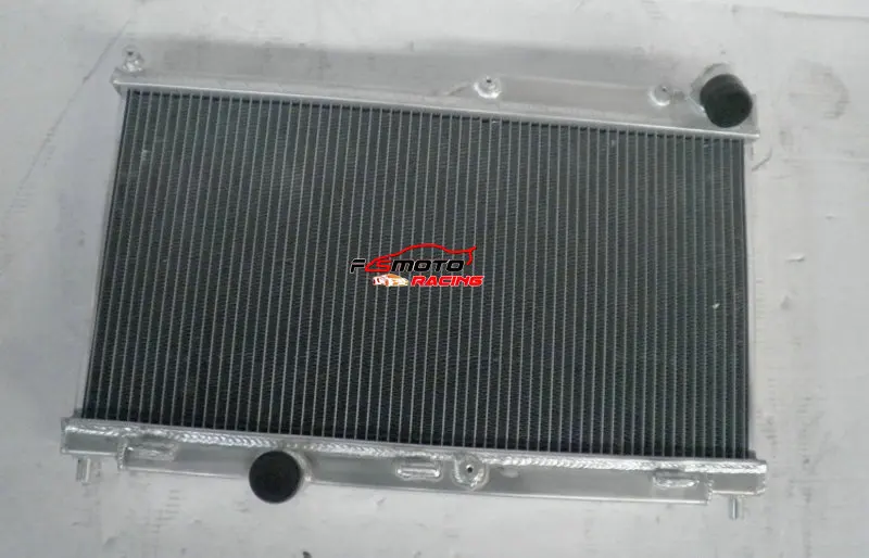 Для Honda Civic CRX CR-X 1.5L 1.6L Алюминий радиатор+ 2 шт. вентиляторы MT 1989 1990 1991 88 89 90 91 1988-1991