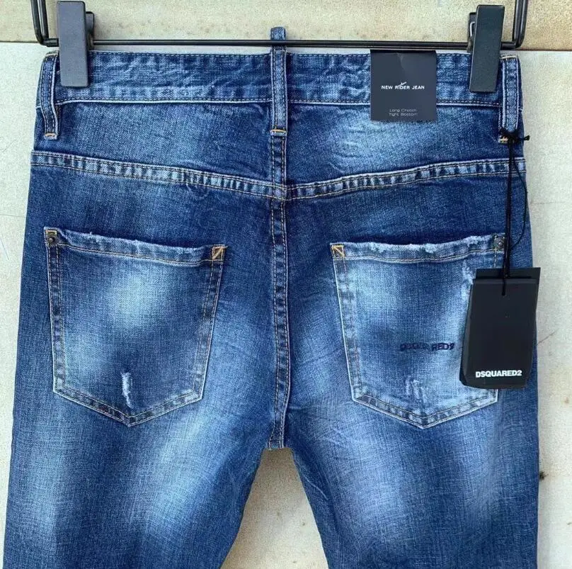 pants jeans classic,Authentic DSQUARED2,Retro,Italian brand ,Women/Men Jeans,locomotive,Jogging jeans,DSQ016
