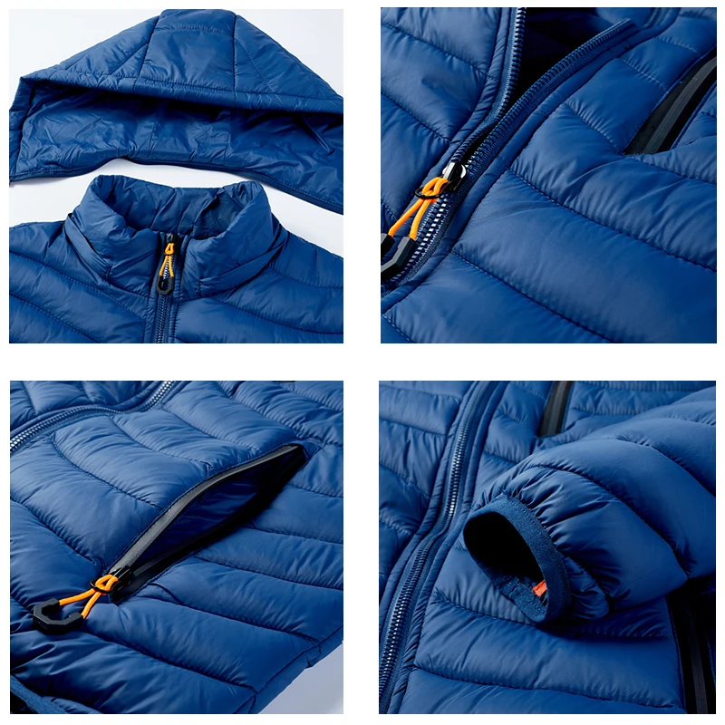 

Warm Jacket Men Windbreaker 2021 Latest New Spring Autumn Hooded Soft Parkas Men's Fashion Casual High Quality Jacket Coat Male