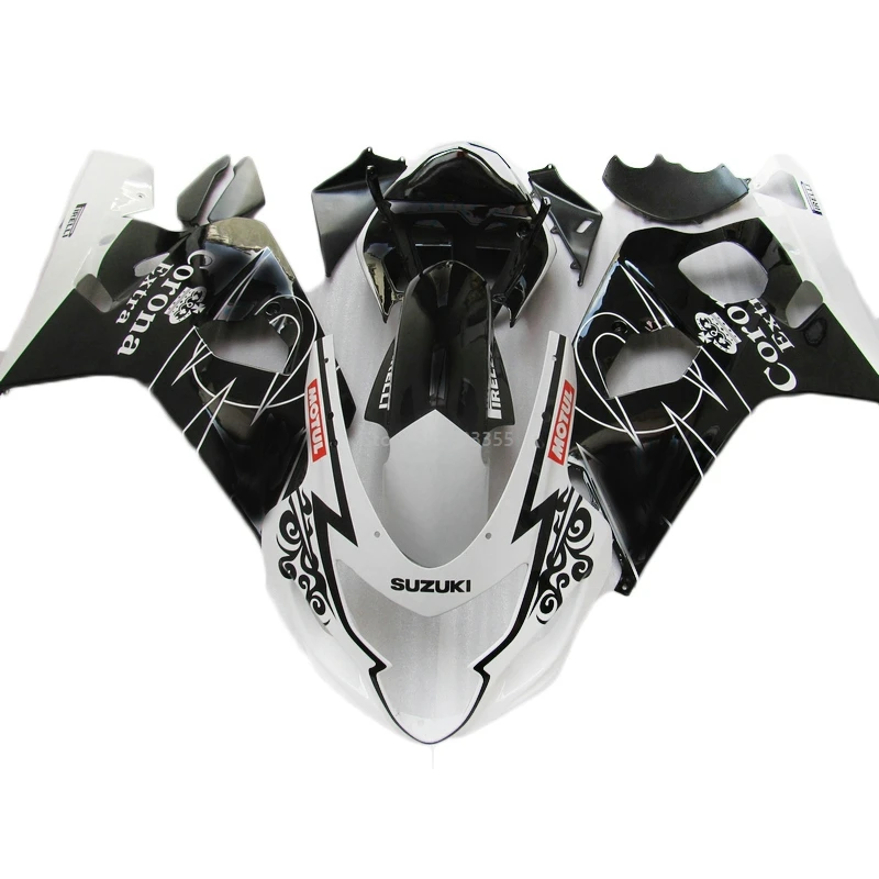 

Превосходные комплекты обтекателей инъекций, подходят для SUZUKI GSXR600 750 2004 2005 K4 K5 черные белые Обтекатели gsxr600 04 05 MU51