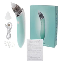 baby nasal aspirator electric safe hygienic nose cleaner with 2 sizes of nose tips and oral snot sucker