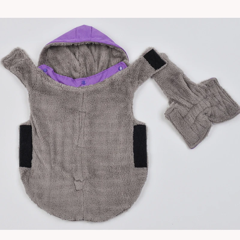 Зимняя толстовка с капюшоном для собак Большие куртки ветровка золотистого