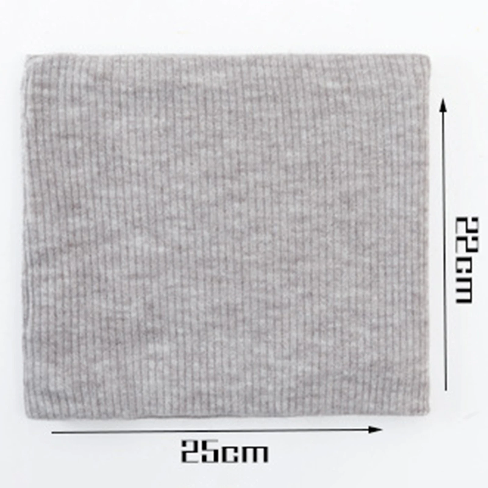 

2020 Fashion Winter Double-Layers Ring Thick Warm Breathable Outdoor Knitting Scarf Neckwear Thickened Wool Collar Scarves