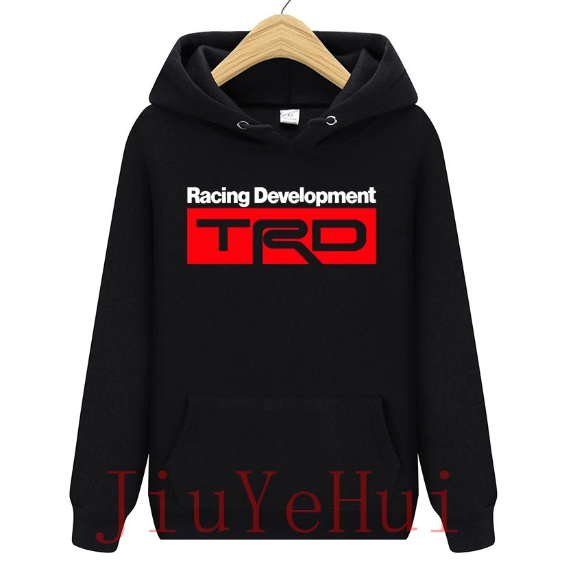 Толстовка с логотипом автомобиля Toyota TRD мужские толстовки капюшоном для Trd Develop ts