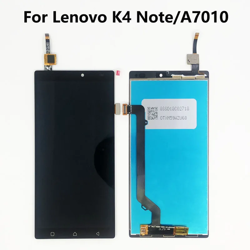 Оригинальный 5 &quotдля lenovo A7010 ЖК дисплей Vibe K4 Note lcd сенсорный экран дигитайзер