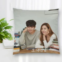 custom square pillowcase korean drama oh my ladylord soft pillow cover zippered more size diy gift pillowcase 35x35cm 40x40cm