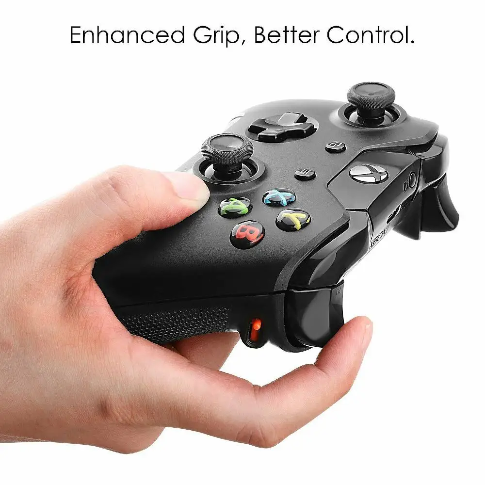 Пара Quickshot резиновая рукоятка двойная установка триггерный замок для Xbox One/тонкий контроллер улучшенные триггерные ручки R20