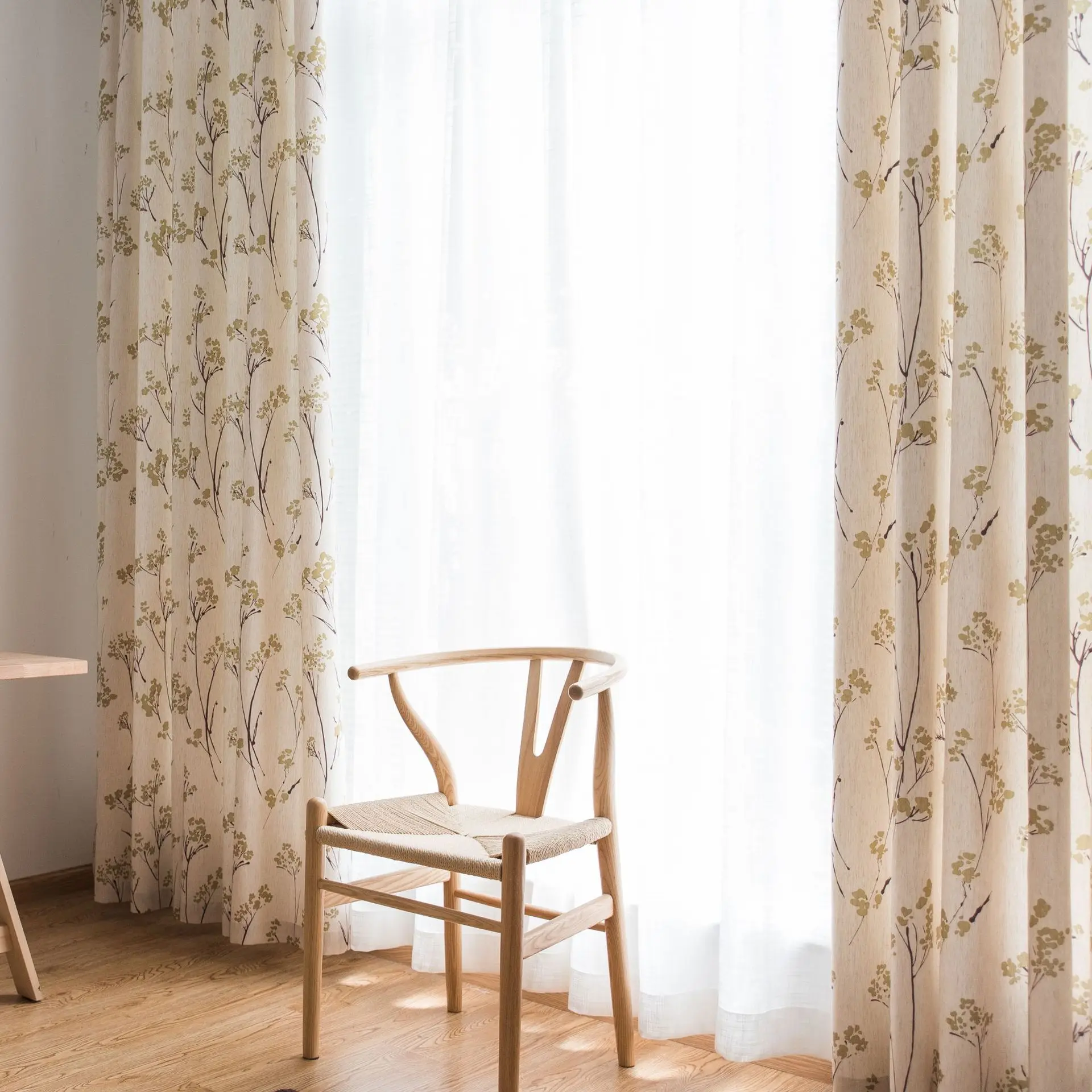 Американские деревенские маленькие свежие занавески для гостиной столовой