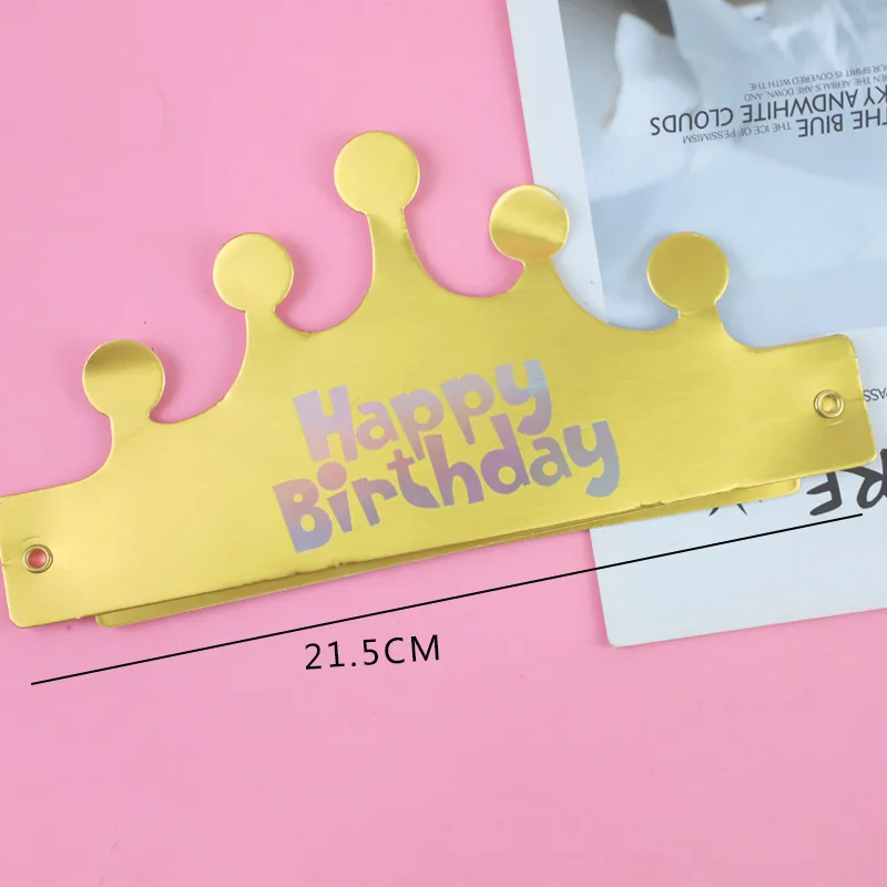 10 шт./лот корона принцессы принца на день рождения Детские праздничные