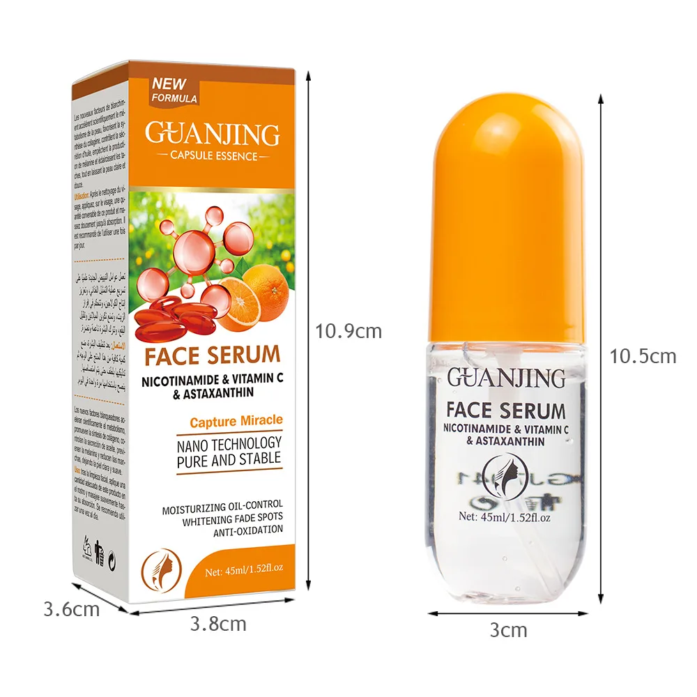 

45ml Nicotinamide Face Serum Essence Vitamin C Repairing Brightening Anti-aging Anti-wrinkle Whitening Firming Serum Skin Care