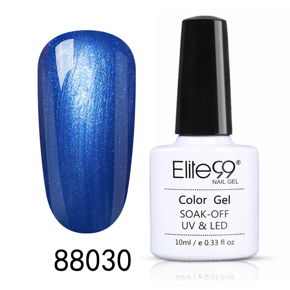 88030 Elite99 10 мл сменный Гель-лак для нейл-арта мрамор Halo эффект гель Перманентный лак для ногтей замачиваемый маникюрный гель для ногтей лак - Цвет: 88030