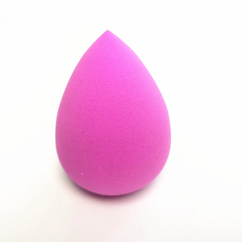 Dark Purple 1 шт. капли воды мягкая красота макияж Губка Puff brochas maquillaje Профессиональный pinceaux макияж набор pennelli trucco - Цвет: Dark Purple