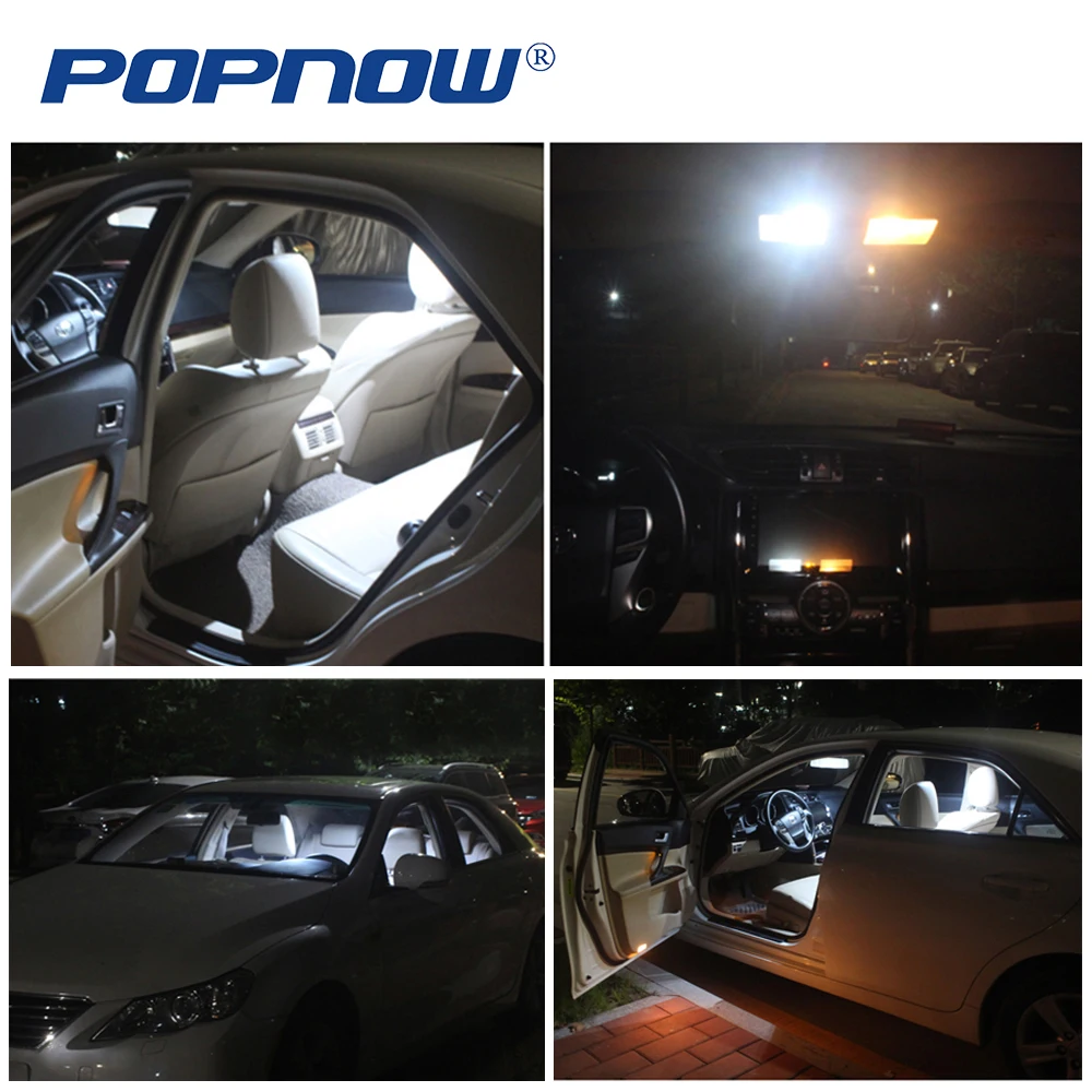 POPNOW светодиодный светильник интерьера для Ford F-150 F150 2004-2014 купол автомобиля Карта
