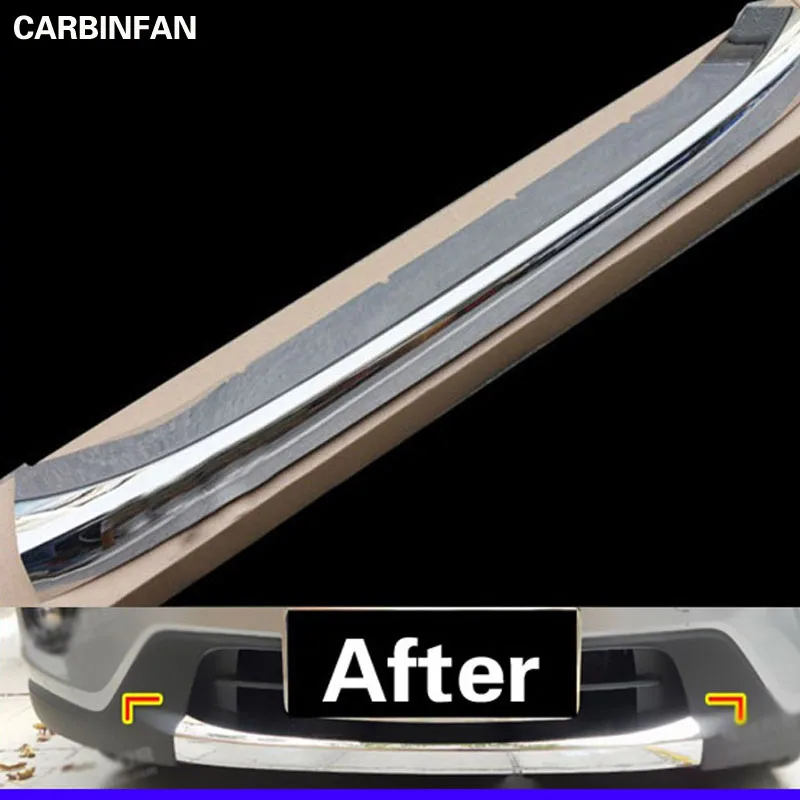 Хромированная защита переднего бампера для внешней отделки 1 шт. 2012 2013 Mazda CX 5 CX5|front