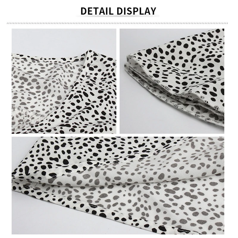 

Women's Wave Dot V-neck Dress Short Sleeve High Waist Flowy Dress for Party Beach Summer FS99