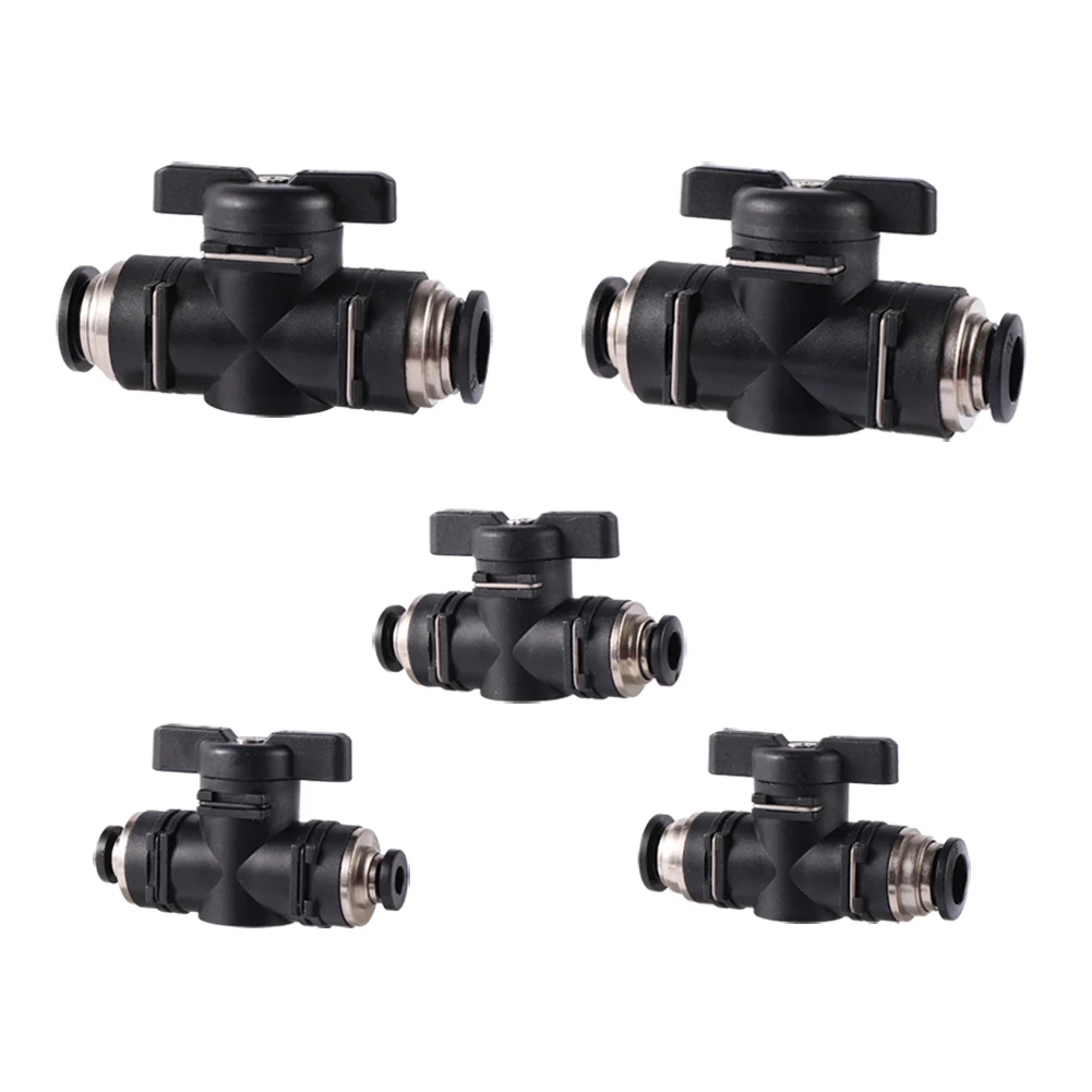

4/6/8/10/12mm Garden Irrigation Slip Lock Quick Access Water Valve Quick Hose Tube Water Fitting Connector Pneumatic Fittings