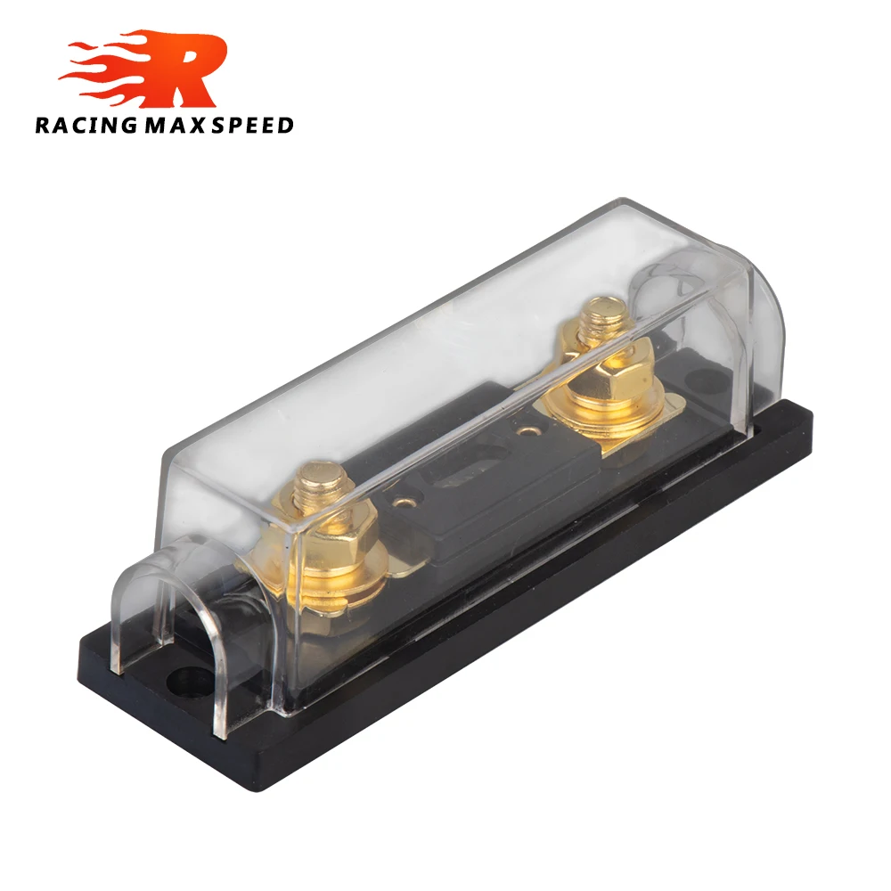 

ANL Fuse Держатель болтов-on Fuse автомобильные держатели предохранителя плавкое соединение с предохранителем 80A Предохранители AMP ESV05