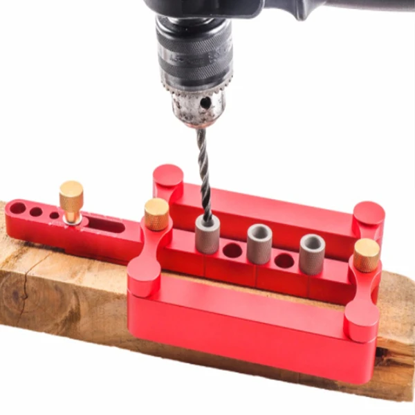 

Woodworking Self Centering Dowelling Jig for Metric Dowels 6/8/10mm Precise Drilling Tools JS22