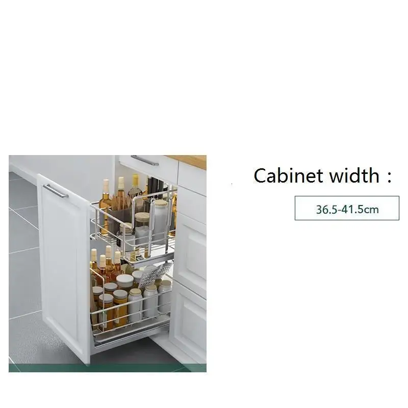 Cosina Armario De Cocina Despensa Mutfak Kuchnia органайзер для кладовки из нержавеющей стали кухонная стойка Cozinha кухонный шкаф корзина - Цвет: Number  6