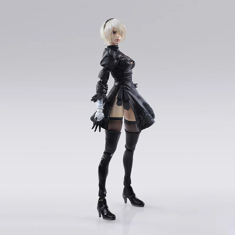 

15cm NieR Automata YoRHa Type 2B NieR Fighting Action Figure PVC Toy Collection Doll anime game cartoon model for Christmas gift