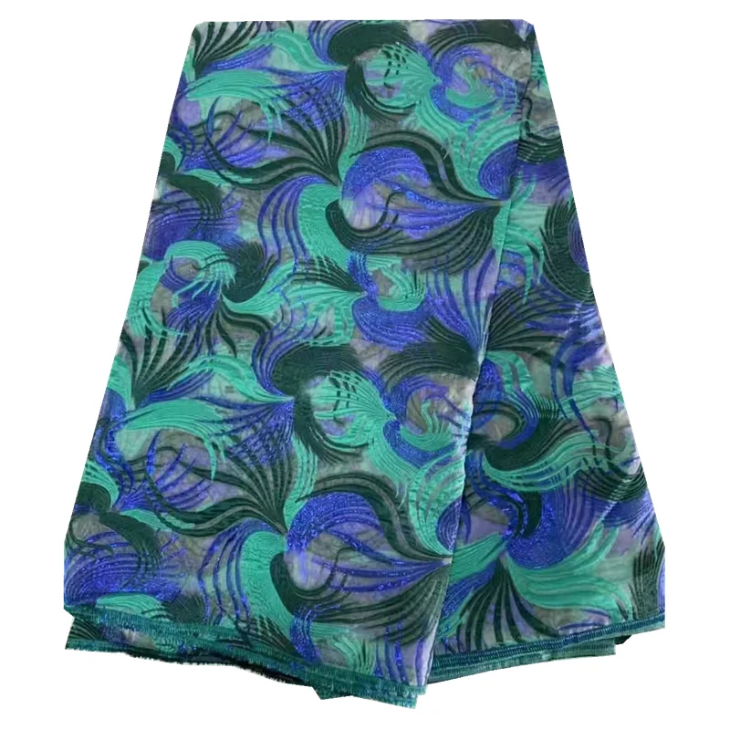 

yellow Lace High Quality African French Lace Fabric With Sequins Nigeria Tulle Lace Fabric African Milk Silk Lace For Party