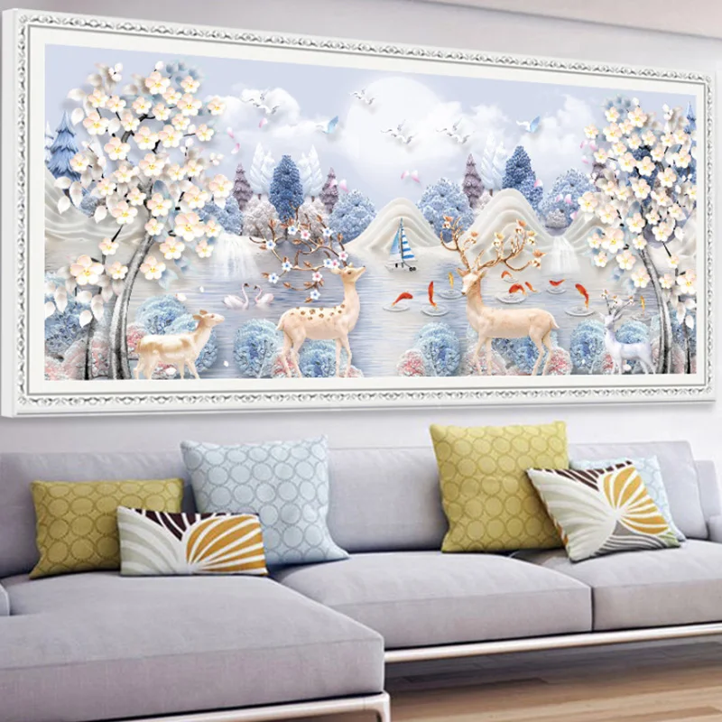 Алмазная 5d-картина сделай сам | Дом и сад