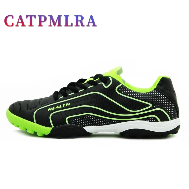 

Хорошее качество, модная обувь для игры в футбол для девочек и мальчиков, профессиональная кожаная женская обувь для игры в футбол в помещен...