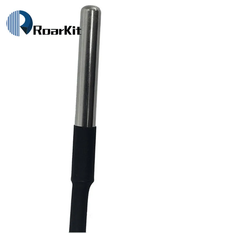 Датчик температуры с корпусом из нержавеющей стали DS1820 водонепроницаемый датчик