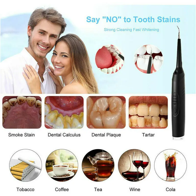 Электрический Ультра звуковой зубной скалер для удаления зубного камня