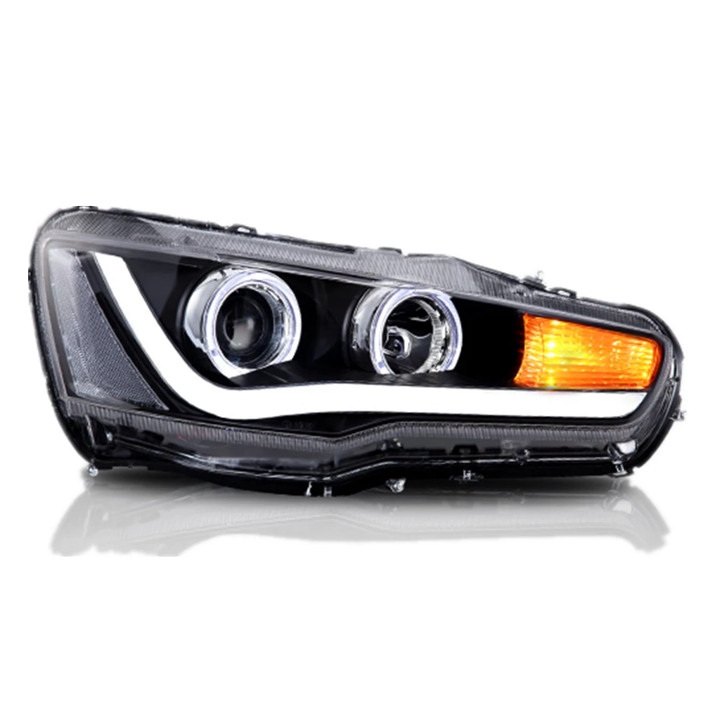 Корпус фары лансер 10 audi style. Альтернативная оптика лансер 10. Тюнинг фар mitsubishi. Передняя оптика галант 8. Ангельские глазки tau tech.