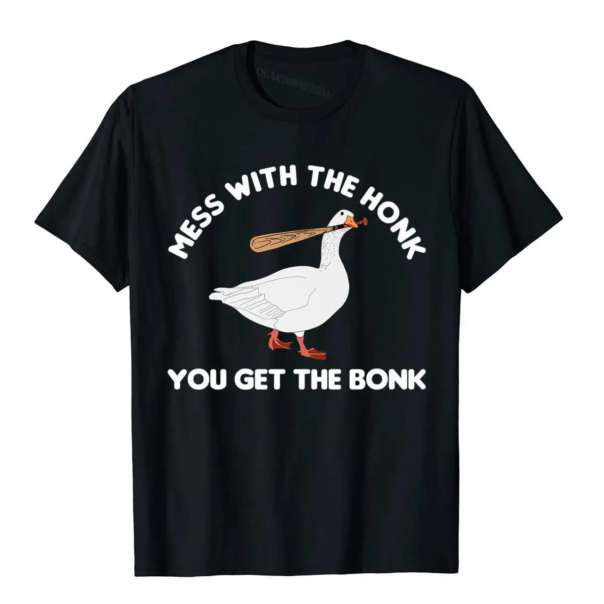 

Mess With The Honk You Get The Bonk Funny Goose Duck Premium T-Shirt Cute Fashionable T Shirt Cotton Boy Tops & Tees Fitness