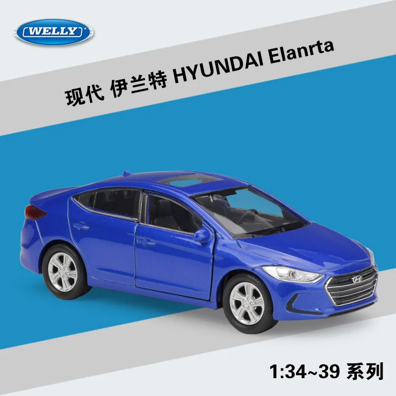 1:36 HYUNDAI Elanrta Santafe Tucson модель автомобиля из сплава металлические модели