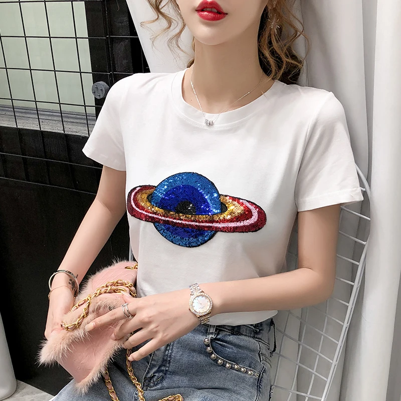

BOBOKATEER Graphic T Shirts Short Sleeve T Shirt Women Clothes Plus Size Woman Tshirts O-Neck Tee Shirt Femme T-shirty Damskie