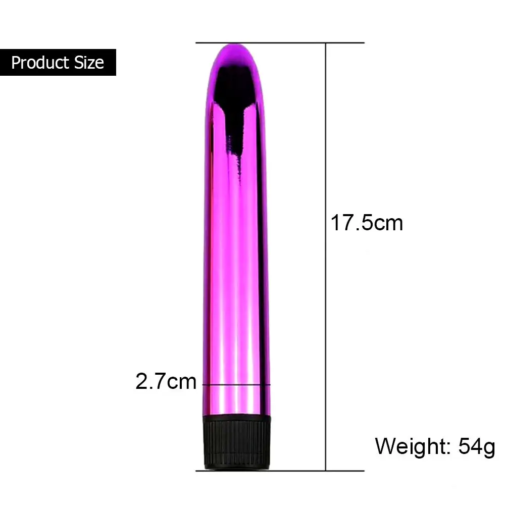 Multicolor 7 Inch Bullet Vibrator G-spot Vagina Massage AV Stick Sex Toys for Women Waterproof Dildo Adult Products | Красота и