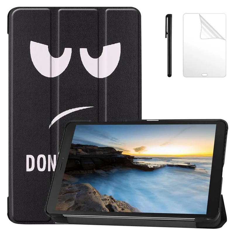 

Ультратонкий чехол из искусственной кожи для Samsung Galaxy Tab A 8,0 2019, чехол, магнитный чехол для Samsung SM-T290 T295 T297, чехол + флип