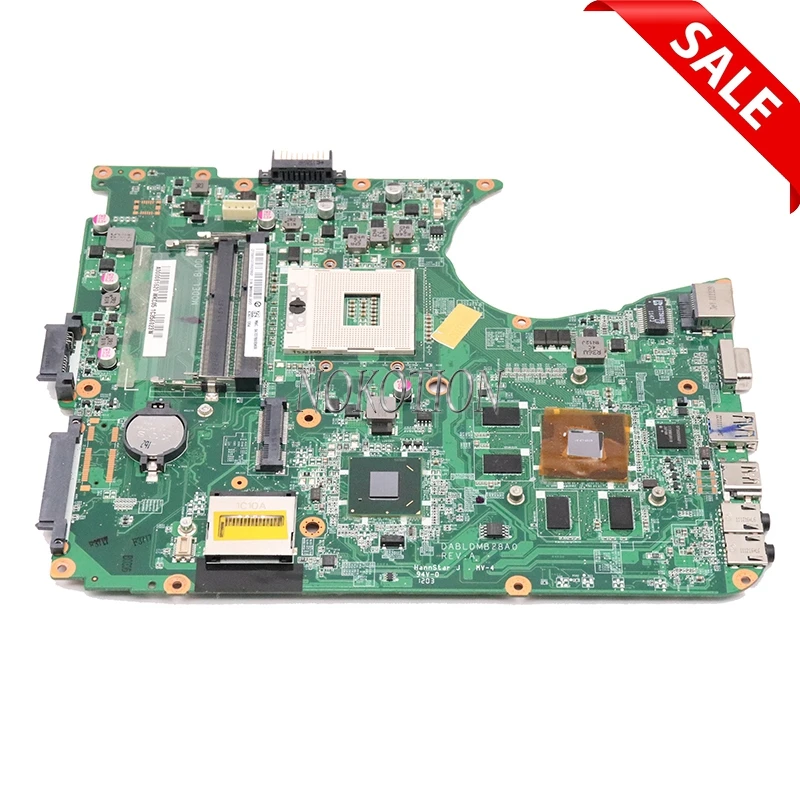 NOKOTION для ноутбука Toshiba Satellite L755 L750 Материнская плата ноутбука A000081620 DABLDDMB8D0 HM65 DDR3 GT525M 1 Гб