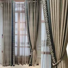 Романтический роскошные шторы для окон тюль для Гостиная изысканной вышивкой занавески Свадебный декор M201Y