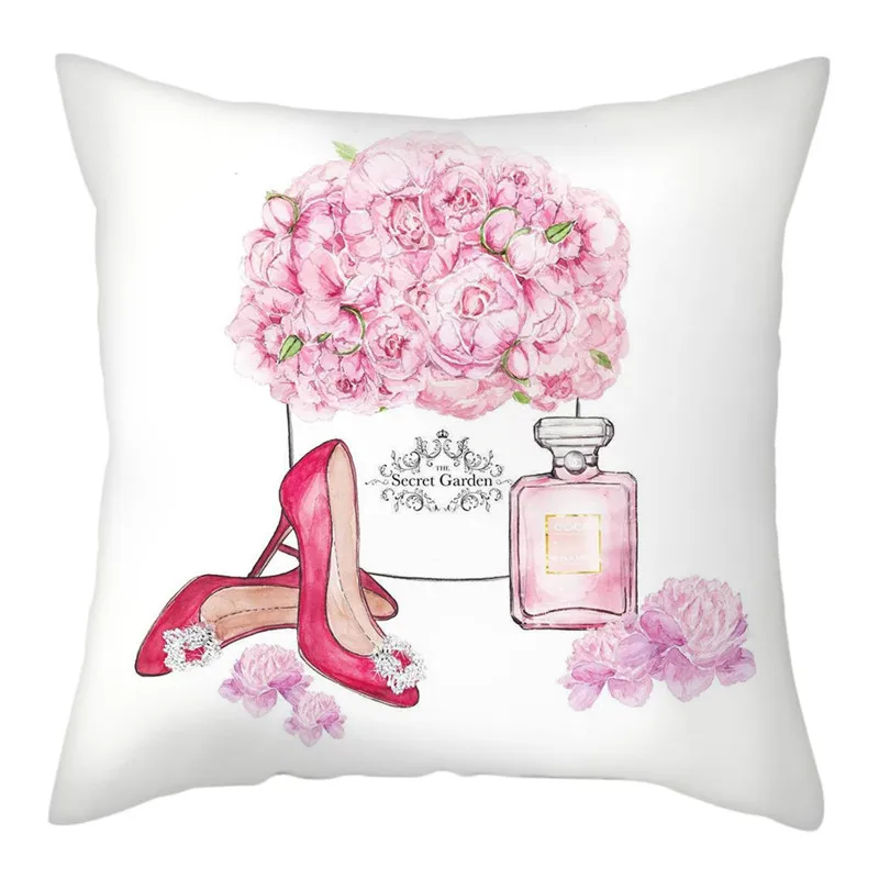 

Beautiful Girl Photo Cushion Cover 45x45cm Valentine's Day Pillowcases for Home Sofa Decorative Throw Pillows Covers