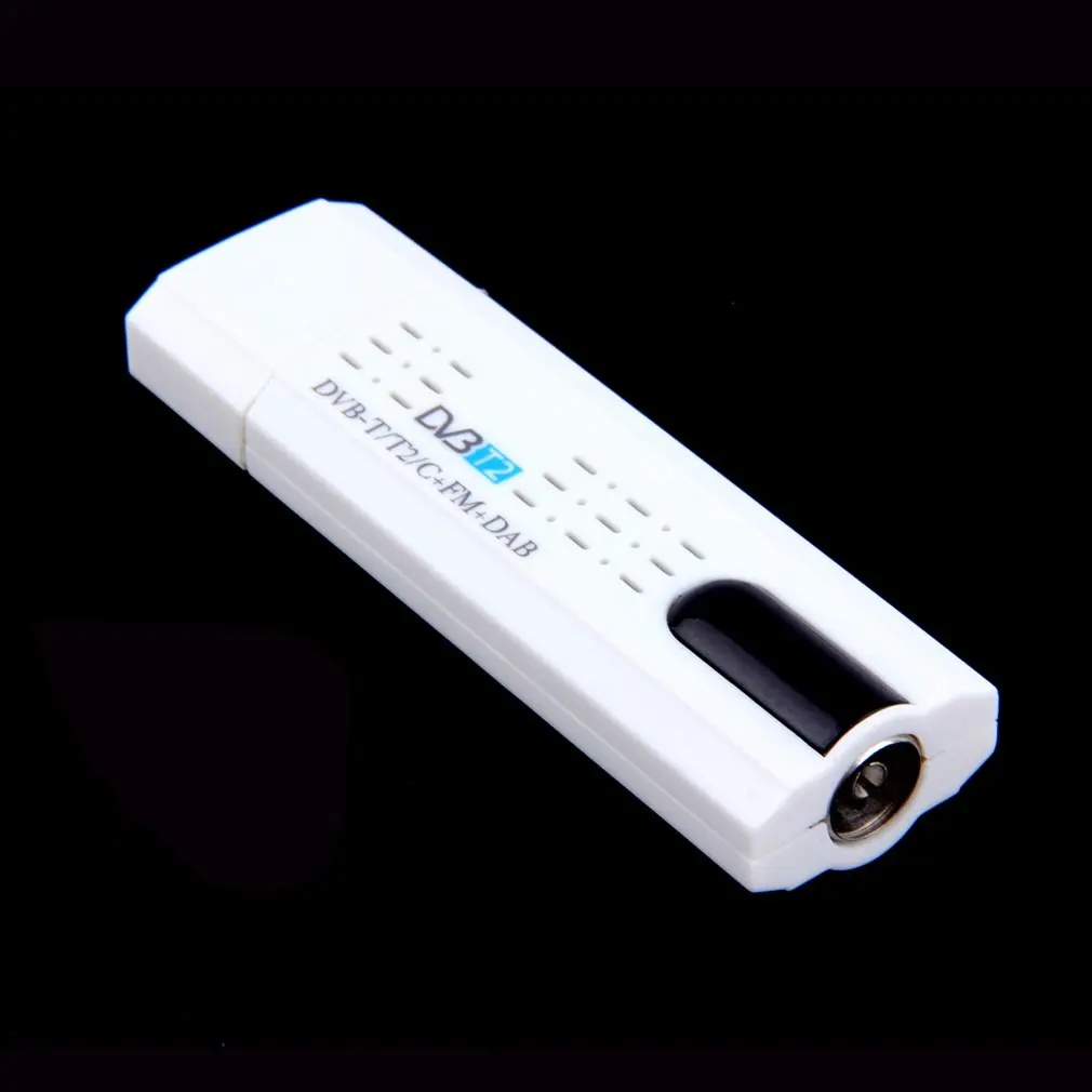Новое поступление 2017 USB 2 0 DVB T2 T C ТВ тюнер ключ для ПК ноутбука приемника Windows